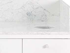 Regis Single Sink Marble Top
