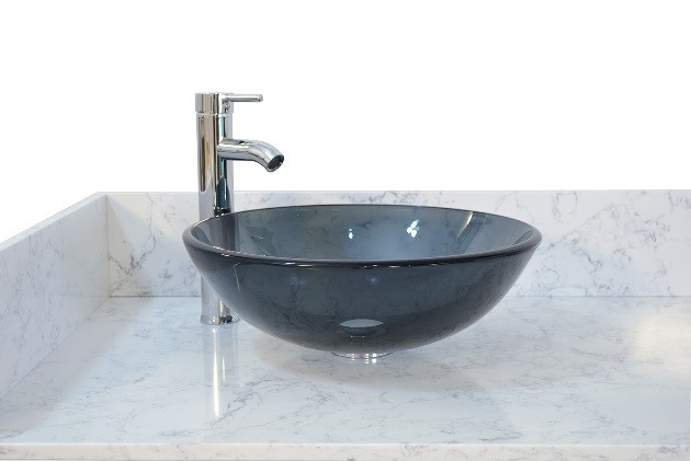 Regis Double Sink with Marble Top-72”