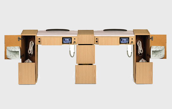 Classic Double Nail Table