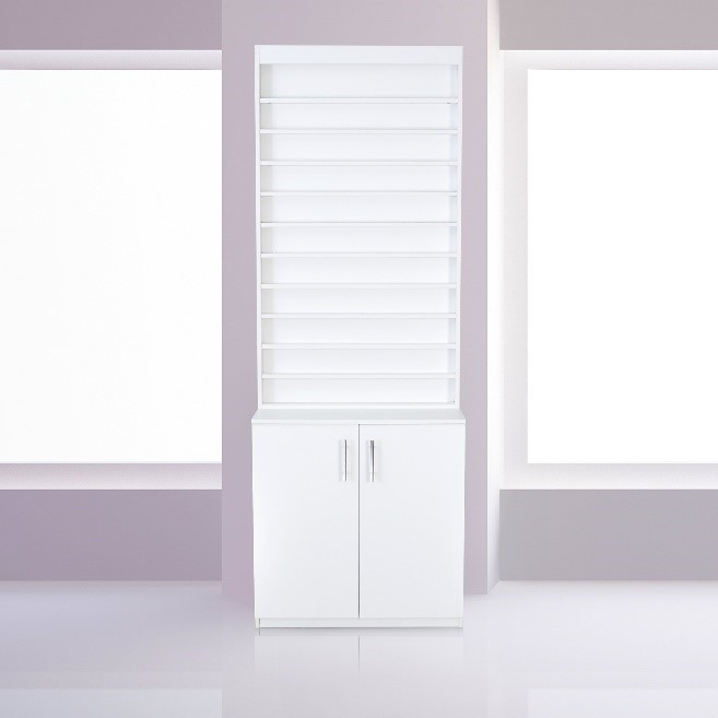 DreaMau Polish Cabinet Display-White