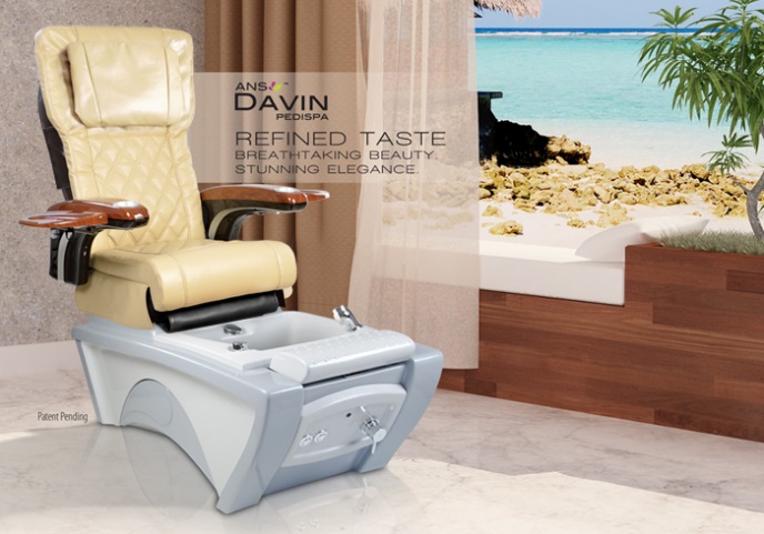 ANS Davin Spa w/ installation - Blue/Silver
