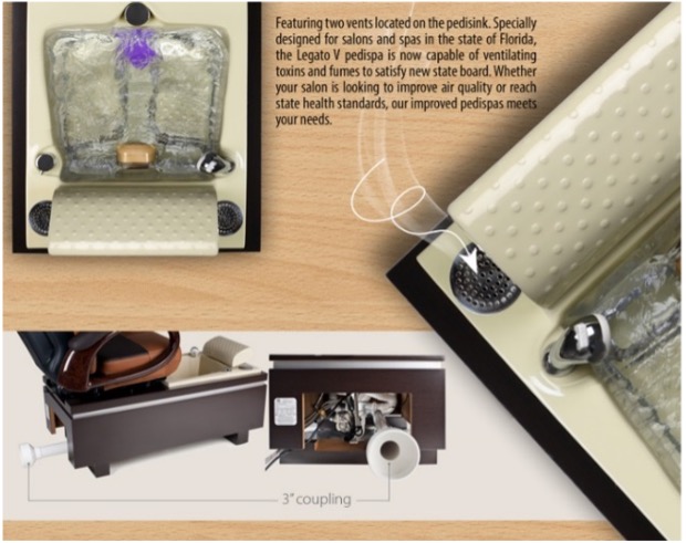 ANS Legato with LED Light Spa w/ basic installation