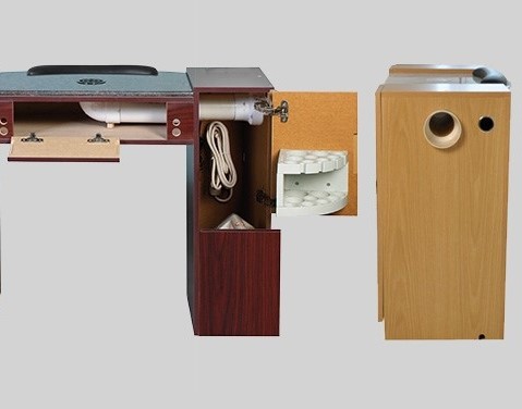 Classic IMC Space Saver Double Nail Table 