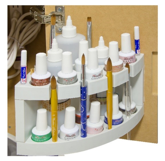 Classic IMC Space Saver Double Nail Table 